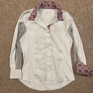 Equestrian Show shirt. Girls Sz 8